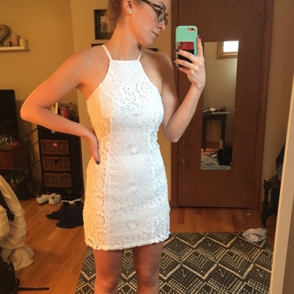 White Francesca’s dress
